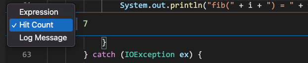 VS Code：设置条件断点